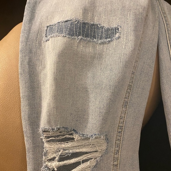 RAG & BONE ANKLE SKINNY SIZE 28 in wash called LYNN W/holes NEW WITH TAG - Picture 8 of 8